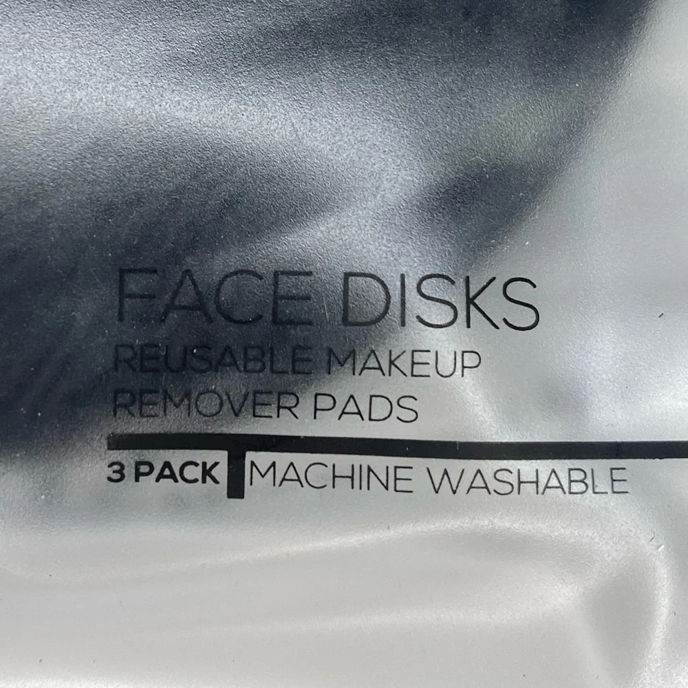 Laruce 3-pk Face Disk reusable makeup remover pads